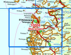 Nordeca 10008 Stavanger - Kart