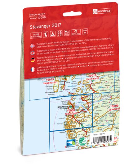 Nordeca 10008 Stavanger - Kart