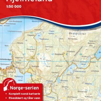 Nordeca 10016 Hjelmeland - Kart