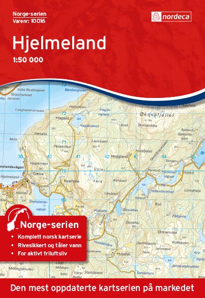 Nordeca 10016 Hjelmeland - Kart
