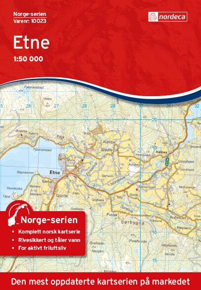 Nordeca 10023 Etne - Kart